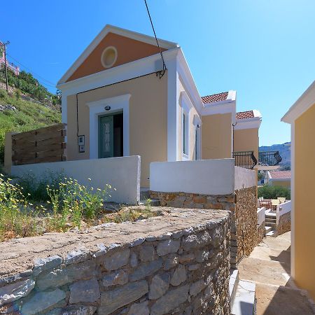 Vila Blue Wave Astradeni House Symi Exteriér fotografie