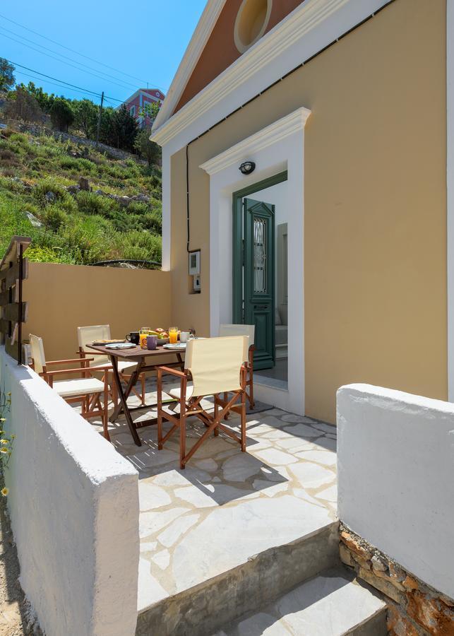 Vila Blue Wave Astradeni House Symi Exteriér fotografie