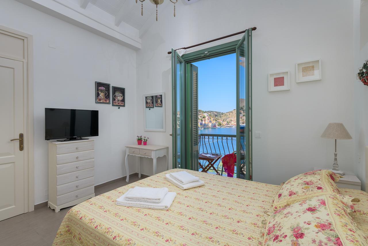 Vila Blue Wave Astradeni House Symi Exteriér fotografie