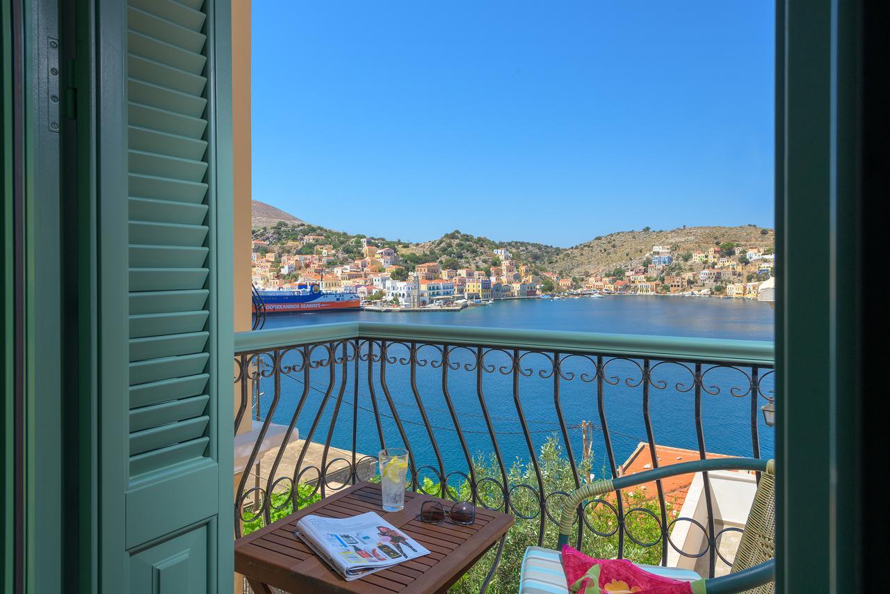 Vila Blue Wave Astradeni House Symi Exteriér fotografie