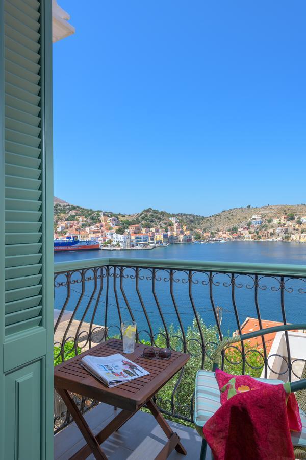 Vila Blue Wave Astradeni House Symi Exteriér fotografie
